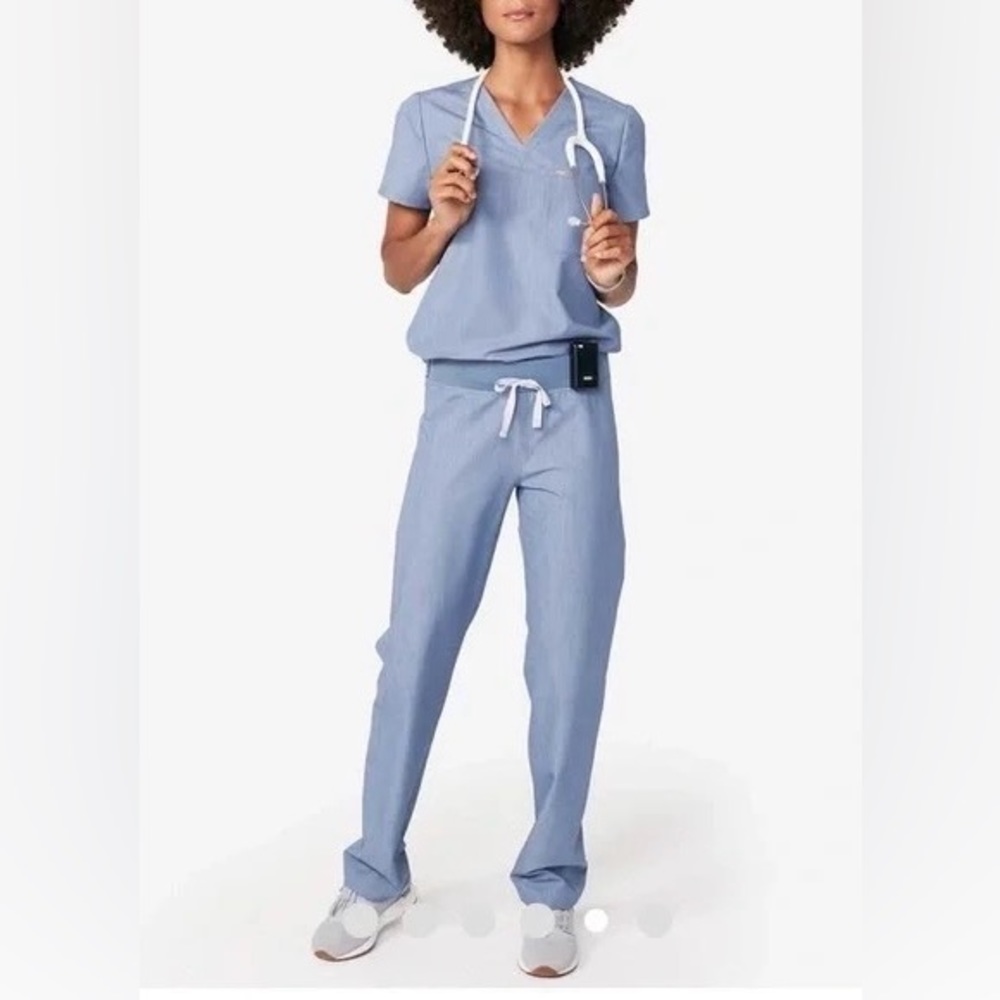 Figs Livingston CEIL BLUE Pants